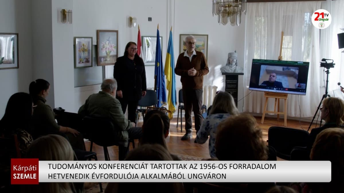 Tudományos konferencián idézték fel az 1956-os forradalom kárpátaljai vonatkozásait