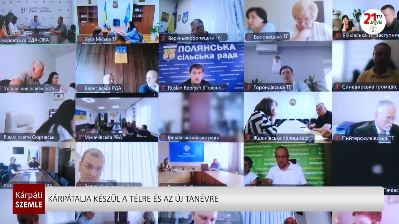 Kárpátalja átfogó felkészülése a télre és az új tanévre