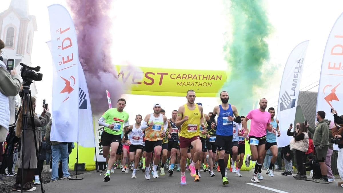 Új csúcs a West Carpathian Maratonon: Több mint 1000 futó Huszton