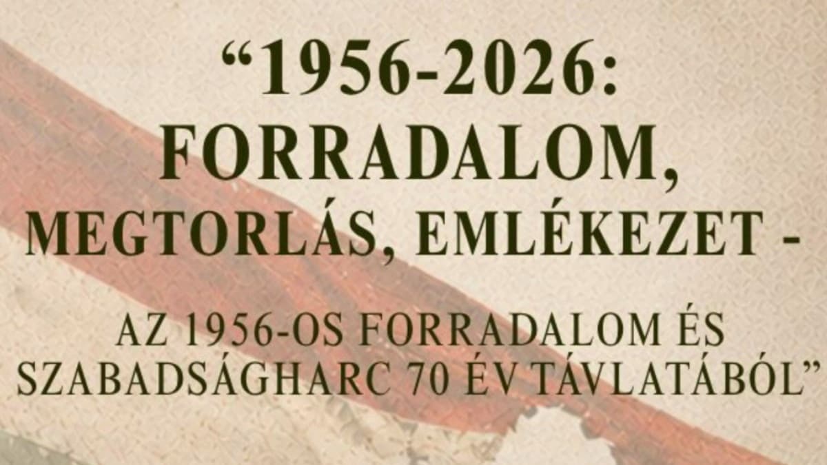 Tudományos konferencia az 1956-os forradalom hetvenedik évfordulójára Kárpátalján
