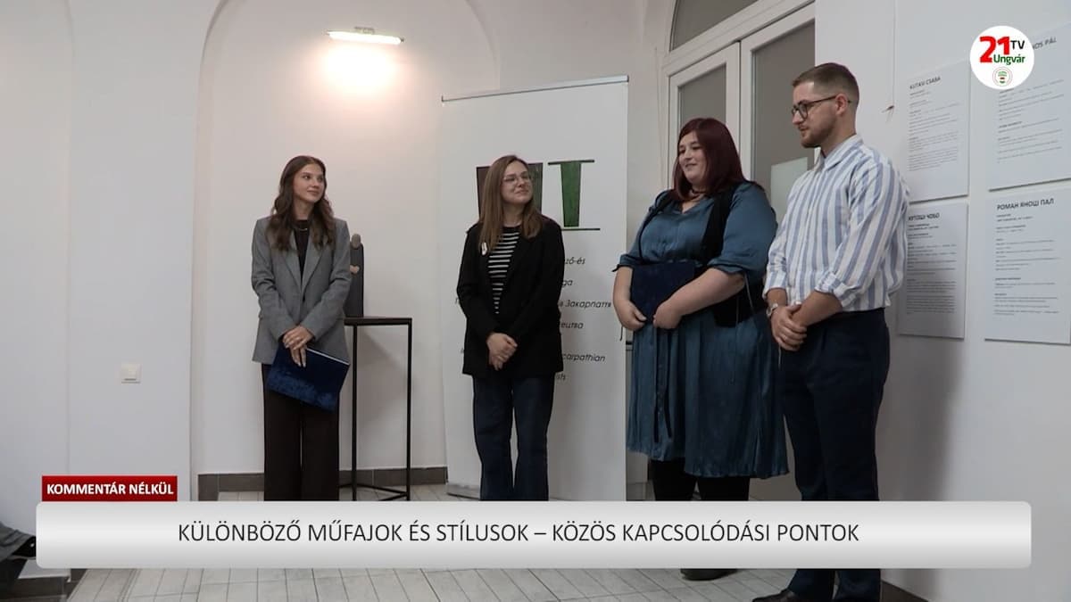 Fiatal kárpátaljai művészek közös tárlata a beregszászi Na'Conxypan Galériában