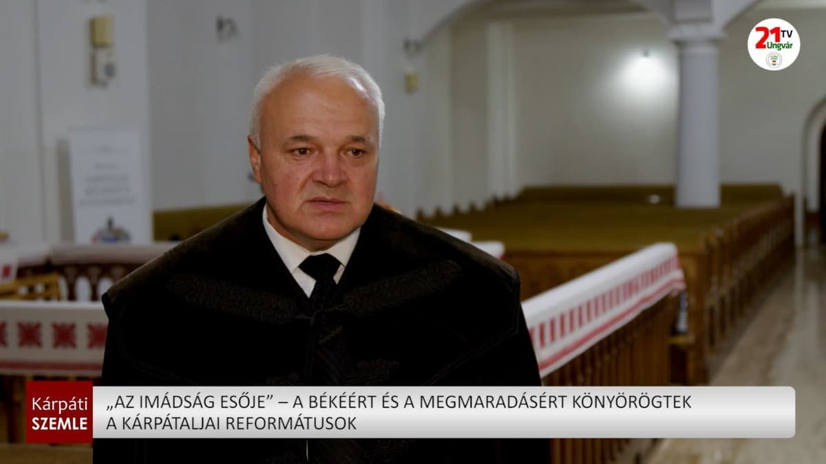 Kárpátaljai reformátusok közös imádságban kértek békét és megerősödést