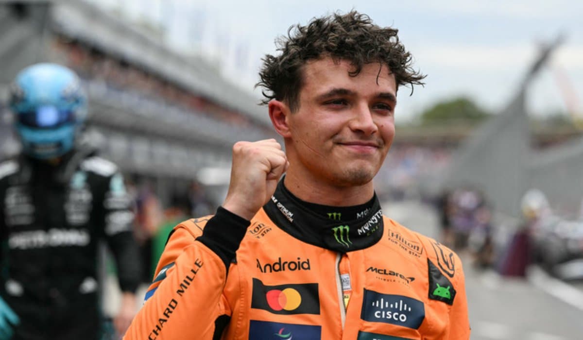 Lando Norris a Holland Nagydíjon is dominált a baleset utáni újraindítás után