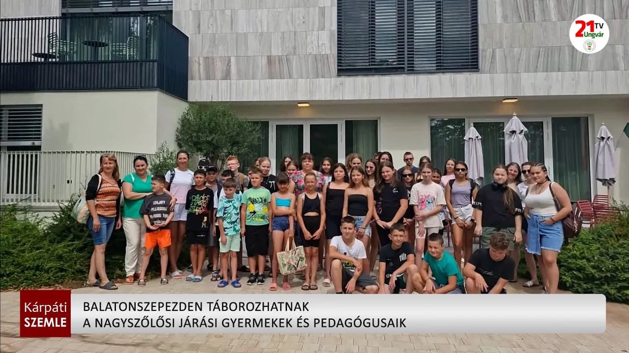 Balatonszepezden nyaralhatnak a nagyszőlősi járás diákjai és tanáraik