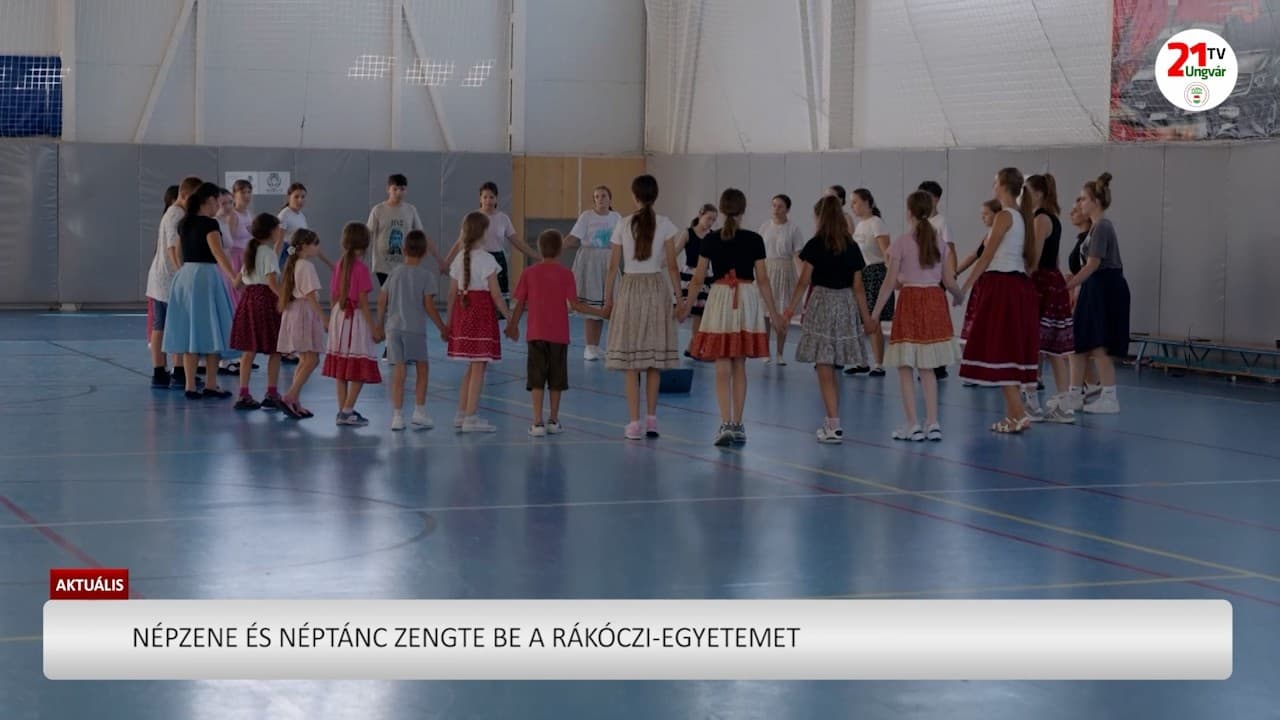 Élénk népzenei és néptáncos élet a Rákóczi-egyetemen a Beregvidéki Táborban