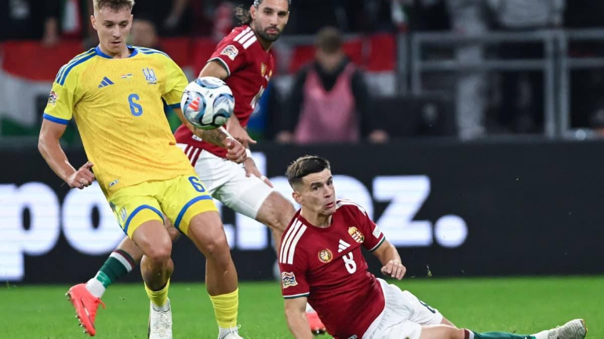 Magyar válogatott veresége Ukrajna ellen a Nemzetek Ligájában