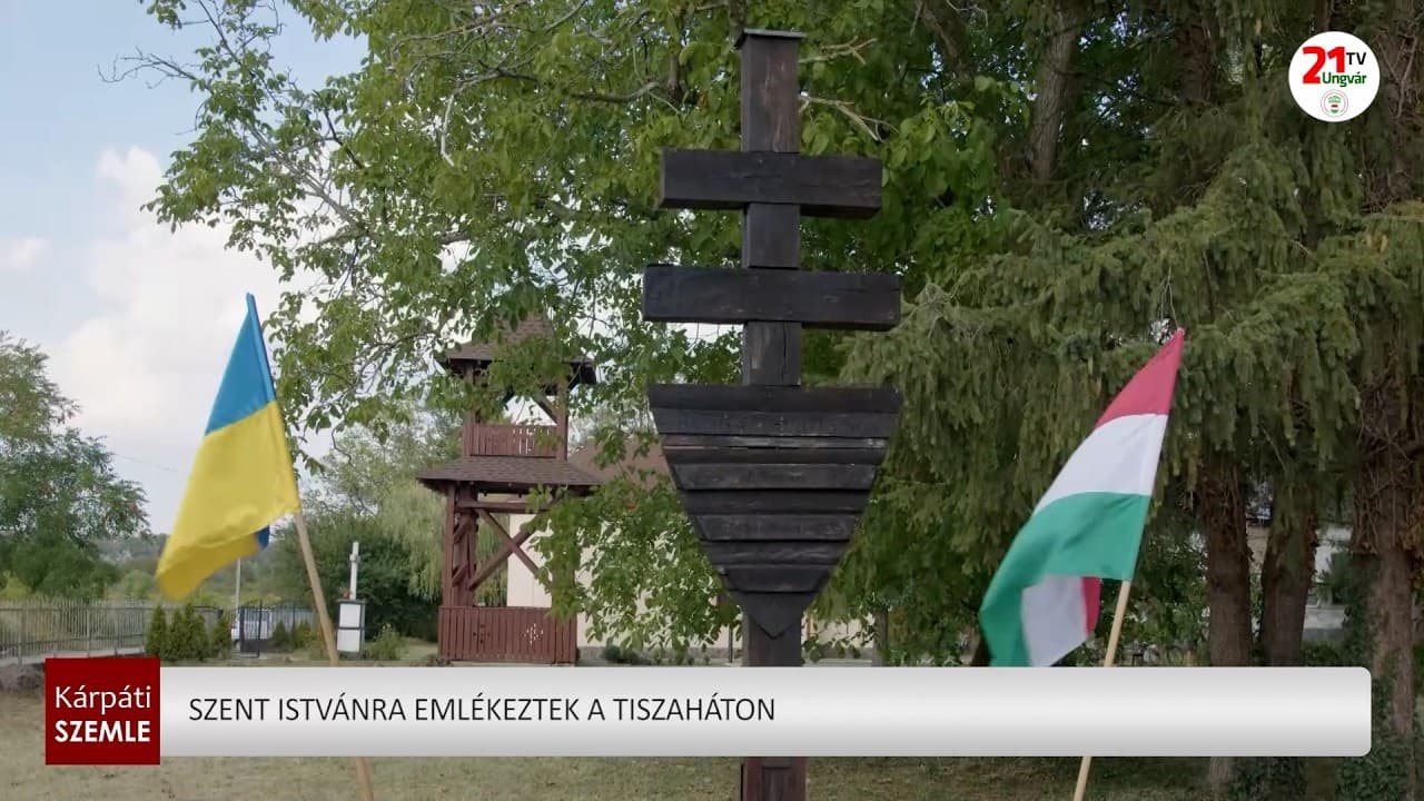 Szent István emlékére rendeztek ünnepséget a Tiszaháton