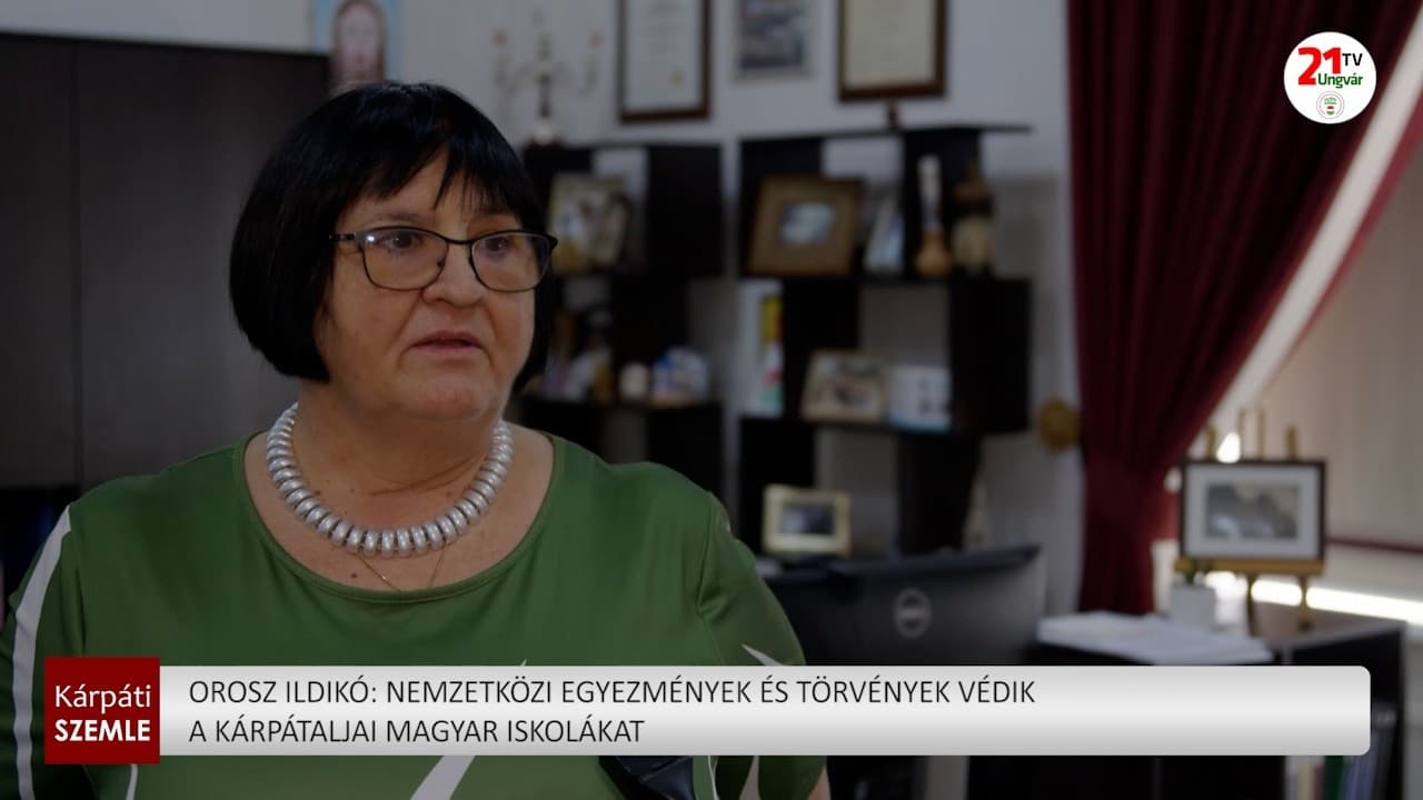 Orosz Ildikó hangsúlyozza a kárpátaljai magyar iskolák védelmét nemzetközi jog keretében