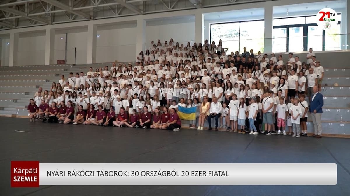Tízezrek a Rákóczi Szövetség nyári táborain a világ minden tájáról