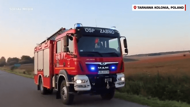 Azonosítatlan tárgy robbant fel Lengyelországban az ukrán határ közelében
