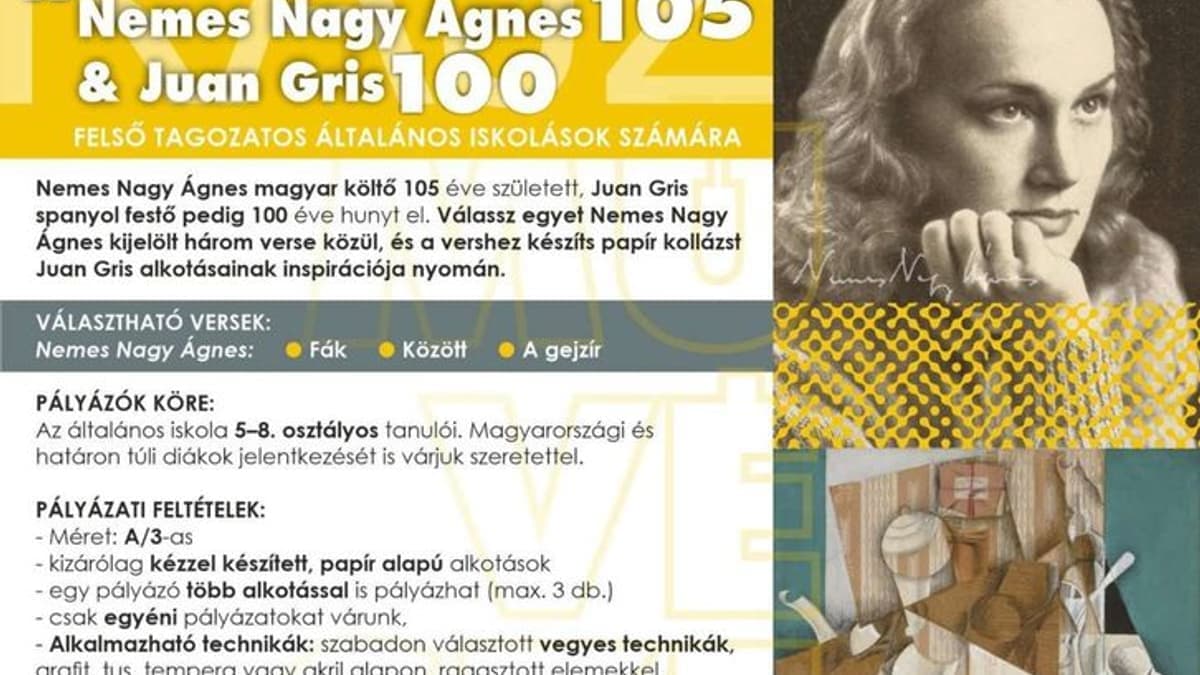 Nyíregyházán vers és képzőművészet találkozása az általános iskolások alkotópályázatán