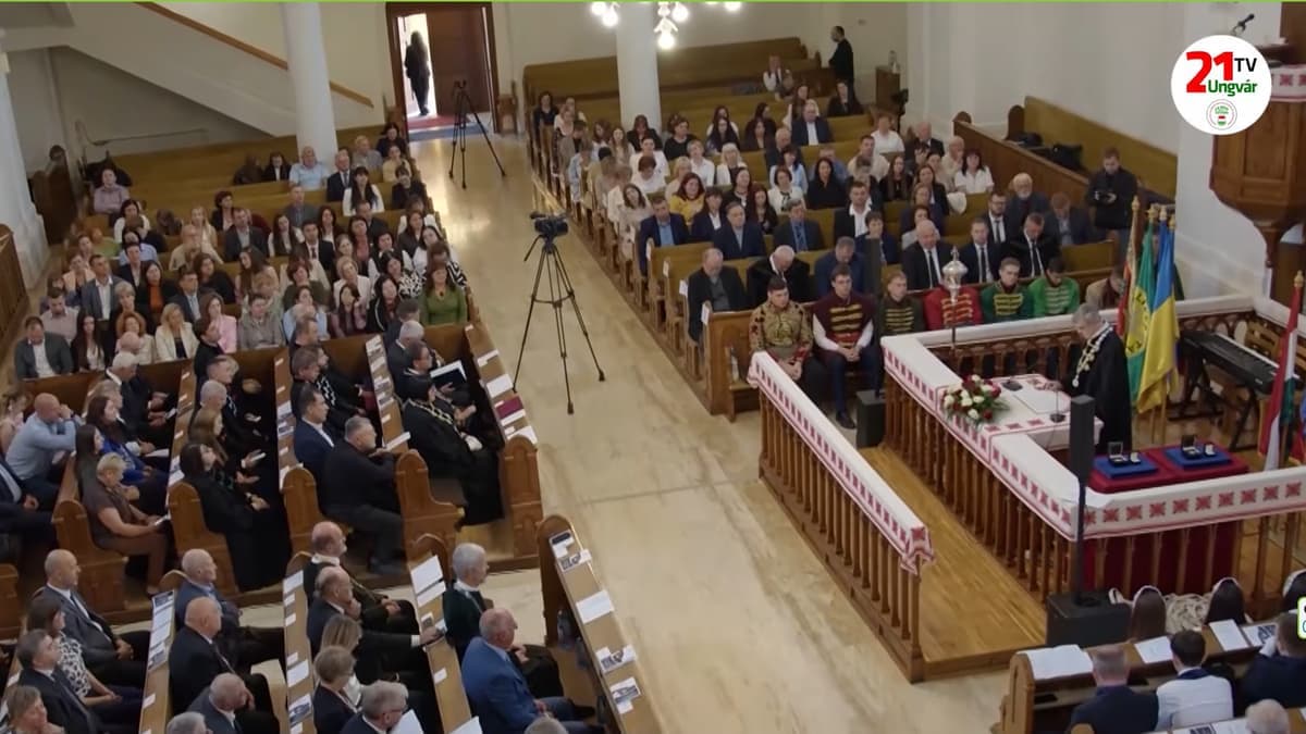 Rekordlétszámmal indította a tanévet a II. Rákóczi Ferenc Kárpátaljai Magyar Egyetem