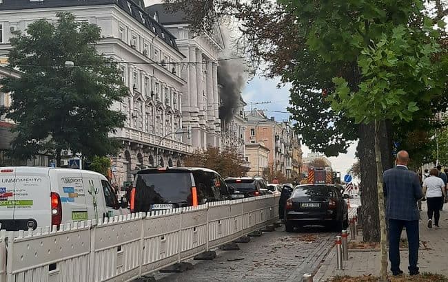 Dróncsapás az SZBU kijevi központjában: Poklad irodájába repült a támadó jármű