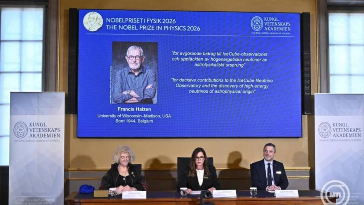 Francis Halzen vezette az IceCube felfedezését, amiért Nobel-díjat kapott