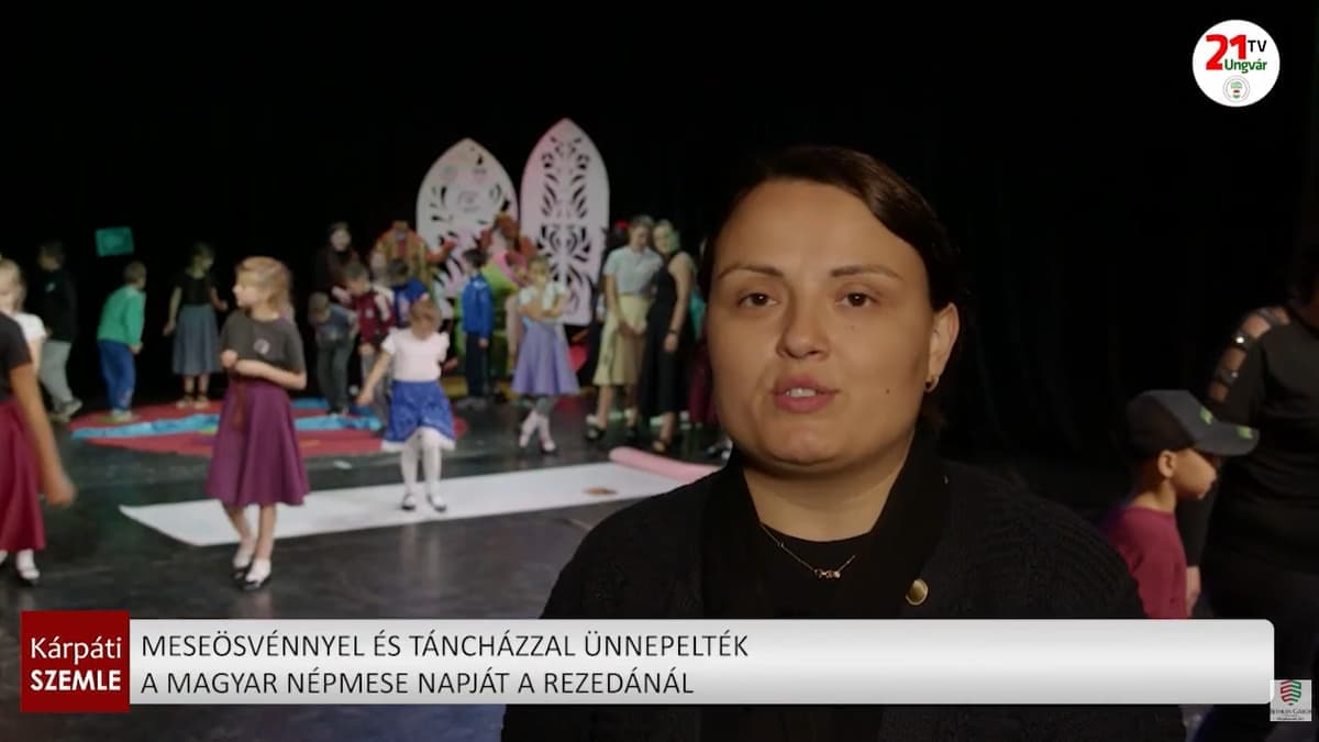 Élménydús meseösvény és táncház a magyar népmese napján Beregszászban