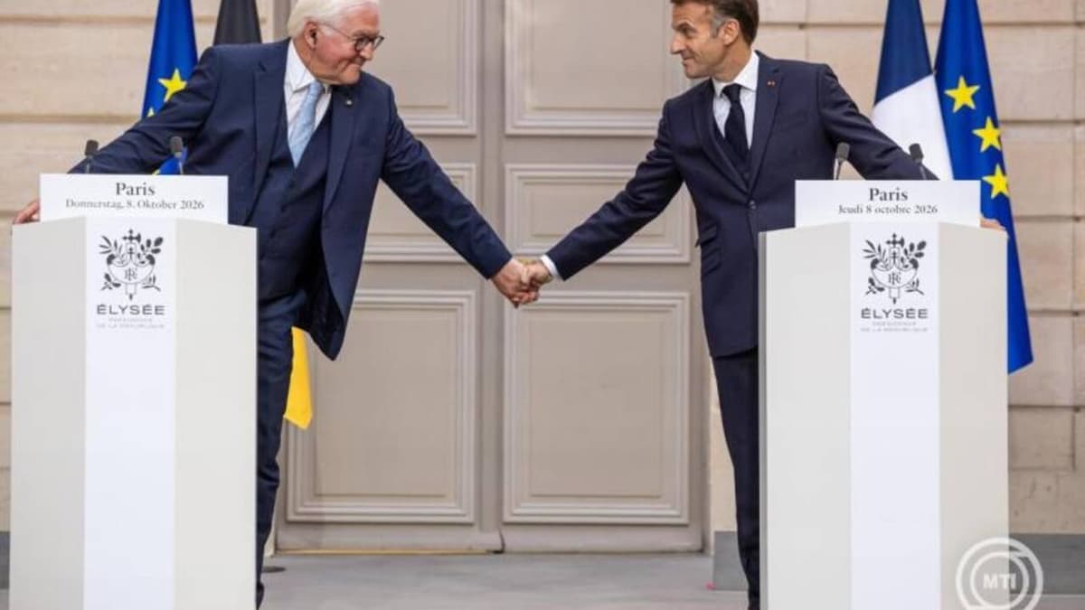 Steinmeier megerősítette Németország európai lojalitását Macronnal Párizsban