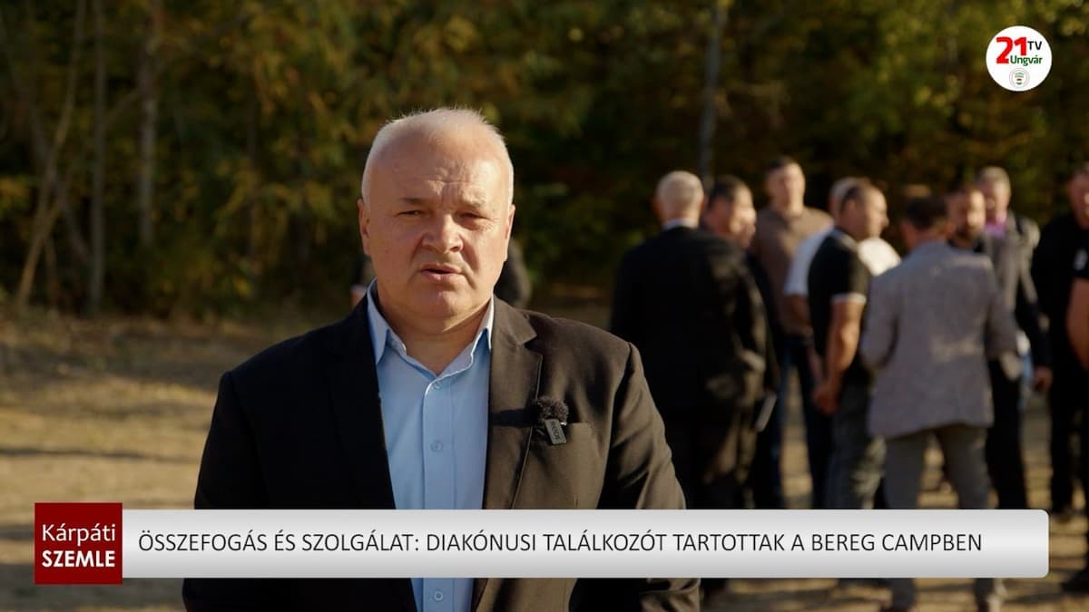 Diakónusi találkozó erősítette a kárpátaljai református közösséget a Bereg Campben