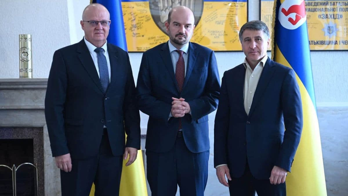Kárpátalja vezetője találkozott a szlovák Nemzeti Tanács helyettes elnökével