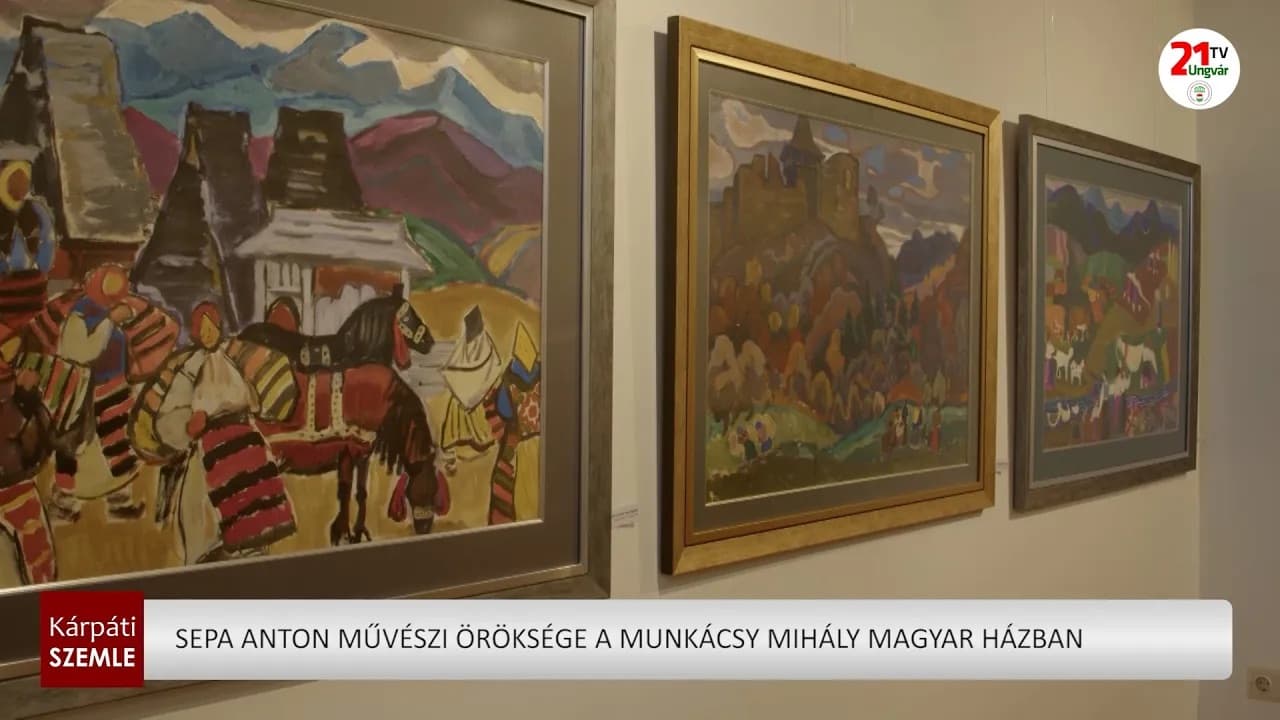Sepa Anton kárpátaljai világát idézi meg az emlékkiállítás