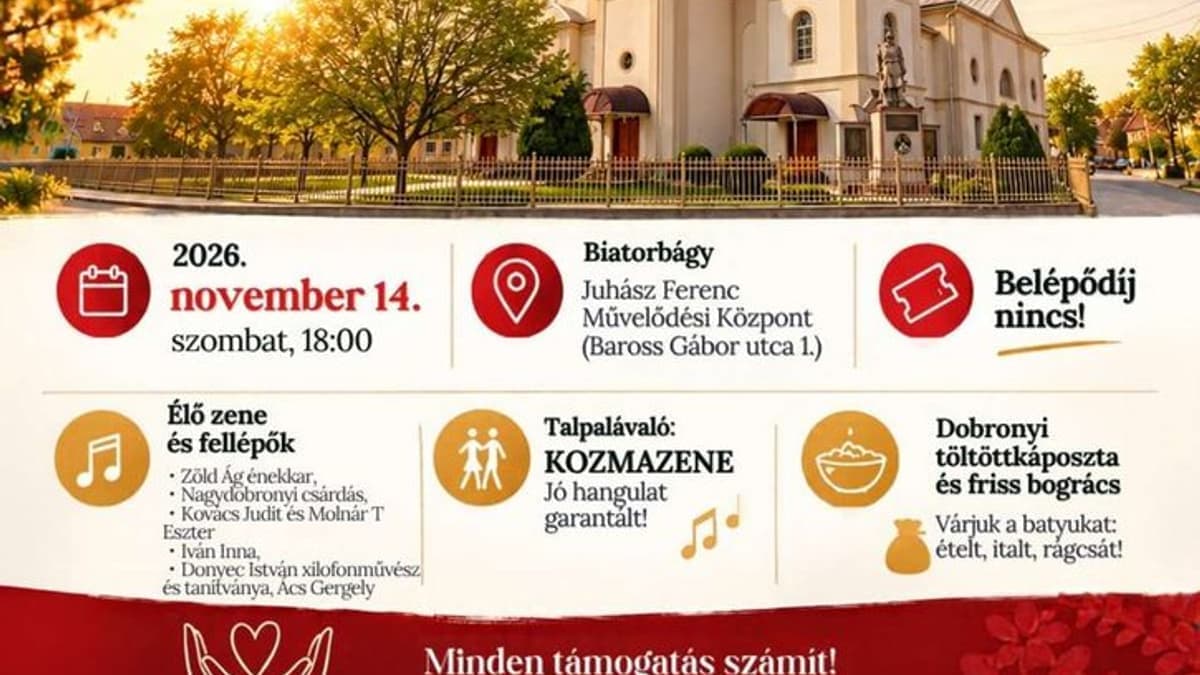 Batyusbált tartanak Biatorbágyon a nagydobronyi református templom megmentéséért