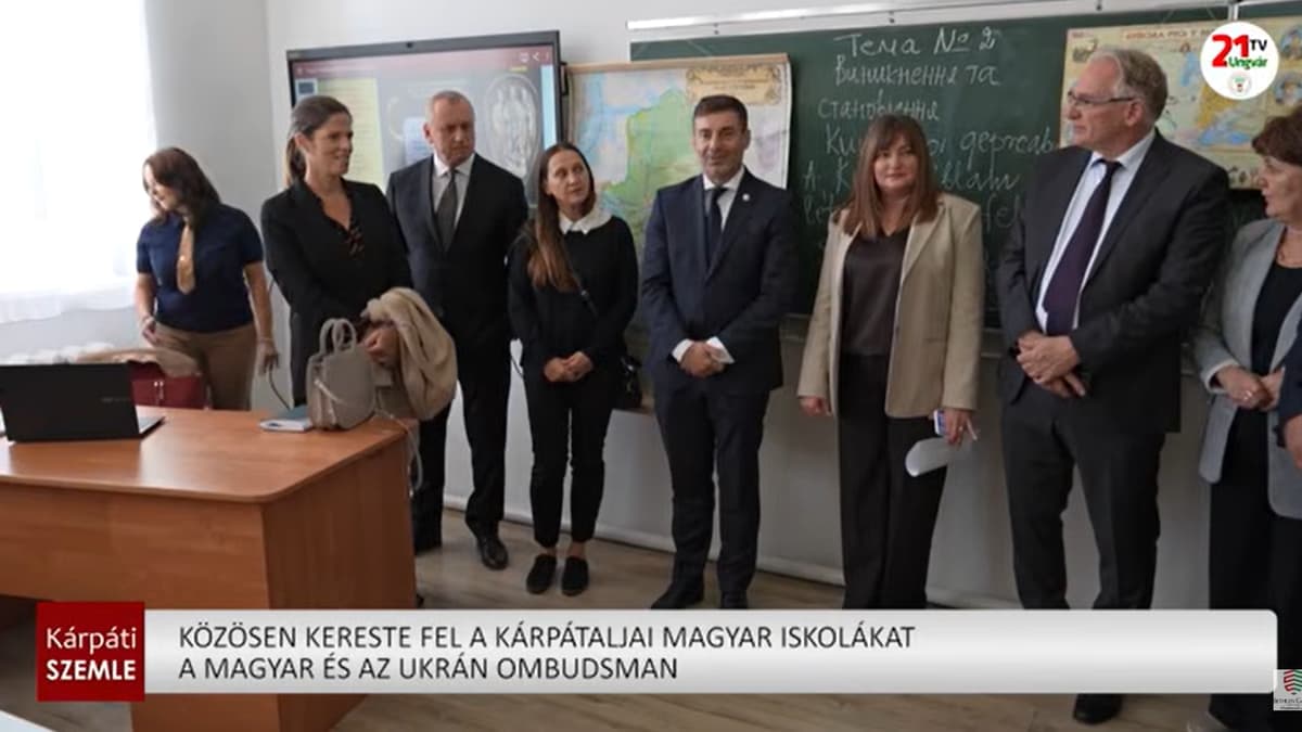 Magyar és ukrán ombudsman közösen vizsgálta a kárpátaljai magyar iskolák helyzetét
