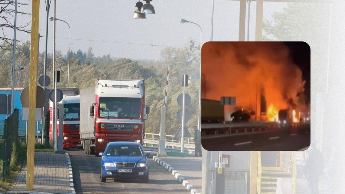Tűz és káosz a lengyel-ukrán határnál: drónok okoztak robbanásokat és tűzvészt