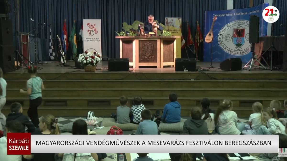 Magyarországi művészek varázsoltak Beregszászban a Mesevarázs fesztiválon