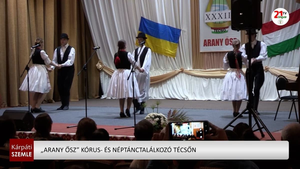 Técsőben újraéledt az Arany Ősz kórus- és néptánctalálkozó hagyománya