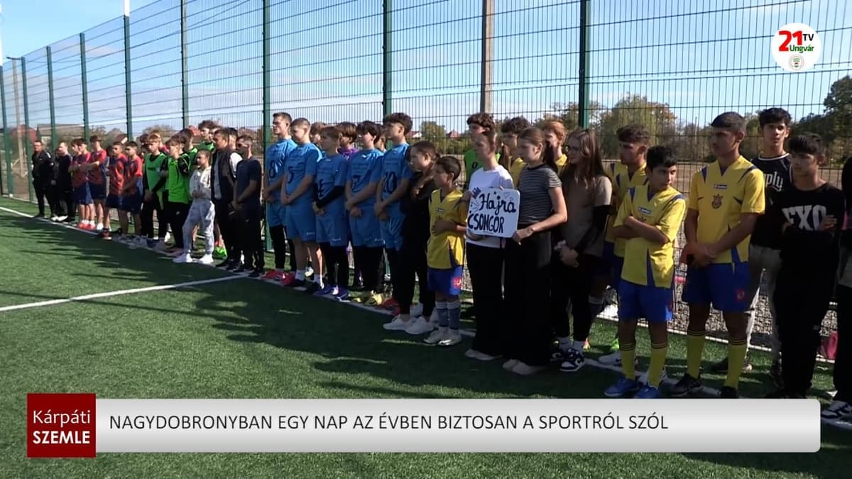 Nagydobronyi sportnap: Egy nap a közösség mozgásáért és kikapcsolódásáért