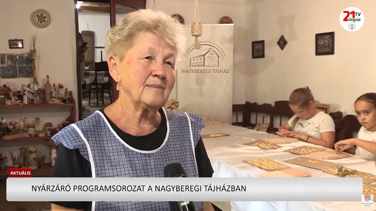 Nyárzáró programsorozat indul a Nagyberegi Tájházban Kárpátalján