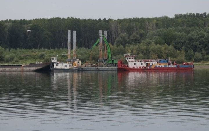Hőség és alacsony vízállás nehezíti az ukrán gabonaexportot a Dunán