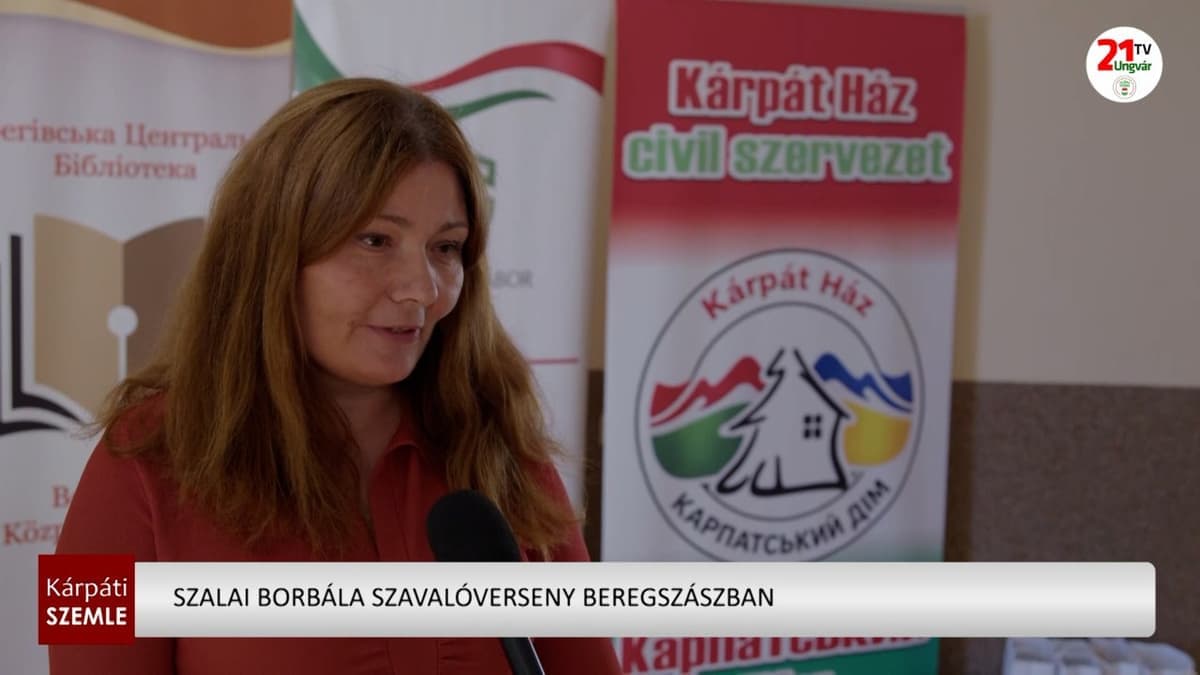 Fiatal tehetségek mérettették meg magukat a Szalai Borbála szavalóversenyen Beregszászban