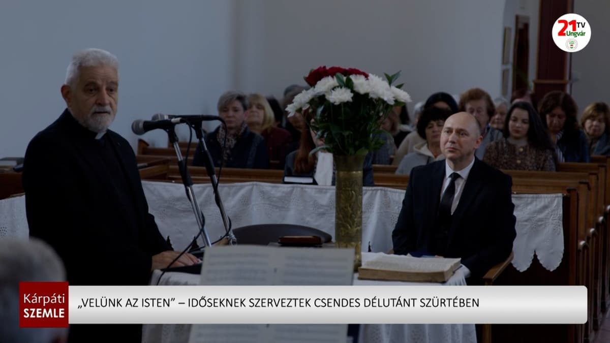 Szürtében csendes délutánt tartottak az idősek tiszteletére