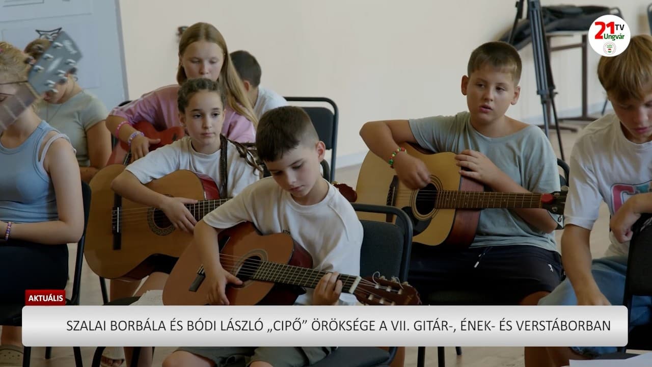 Zenei és irodalmi táborban él a Szalai Borbála és „Cipő” öröksége Kárpátalján