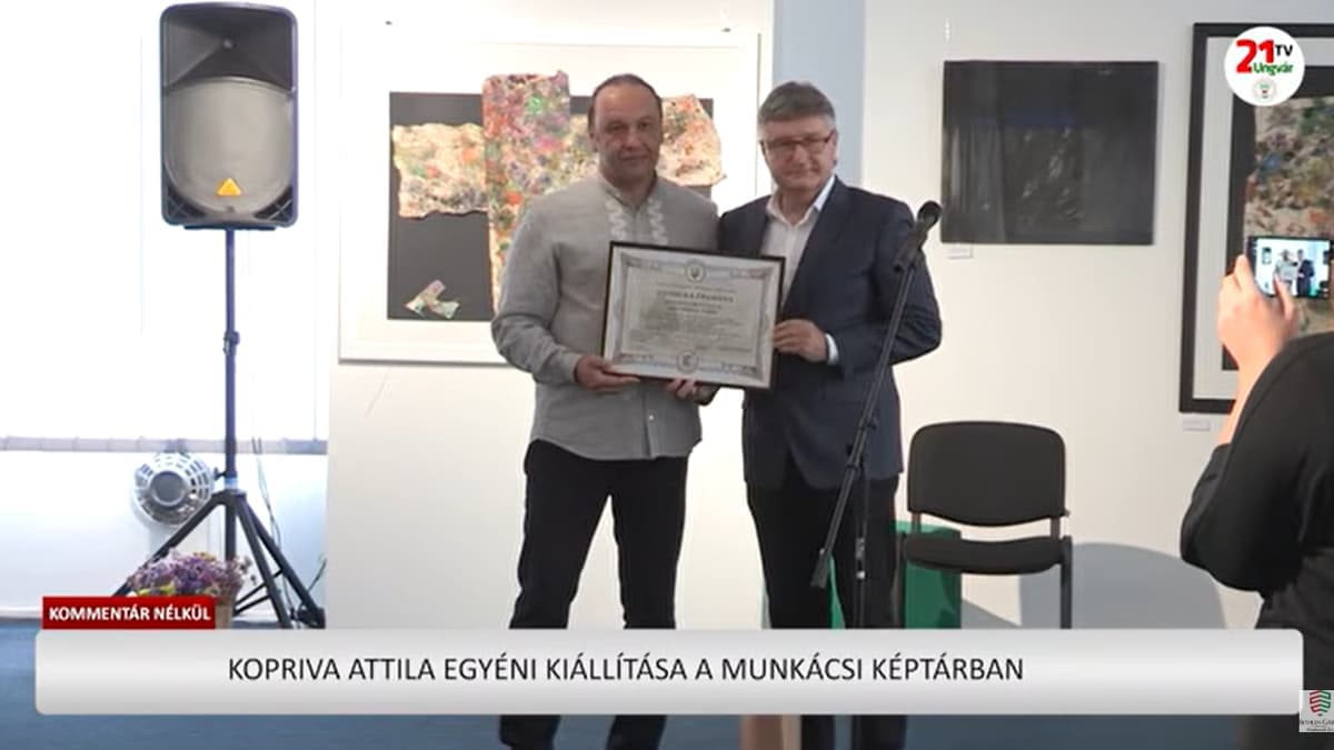 Kopriva Attila festészete: a háború fájdalmától a kárpátaljai tájakig