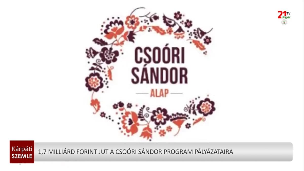 1,7 milliárd forint támogatás magyar népi kultúrára a Csoóri Sándor Programban