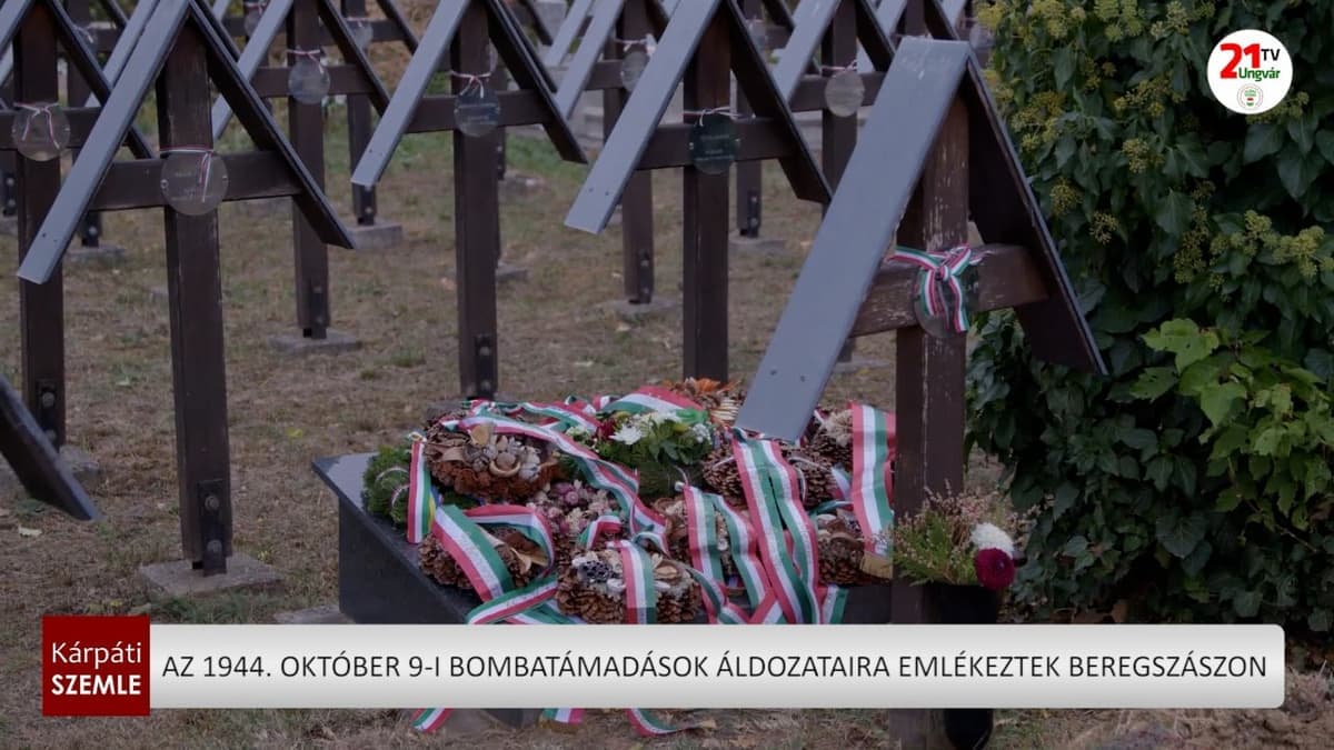 Beregszász 82 éve a szovjet bombatámadások tragédiájára emlékezik