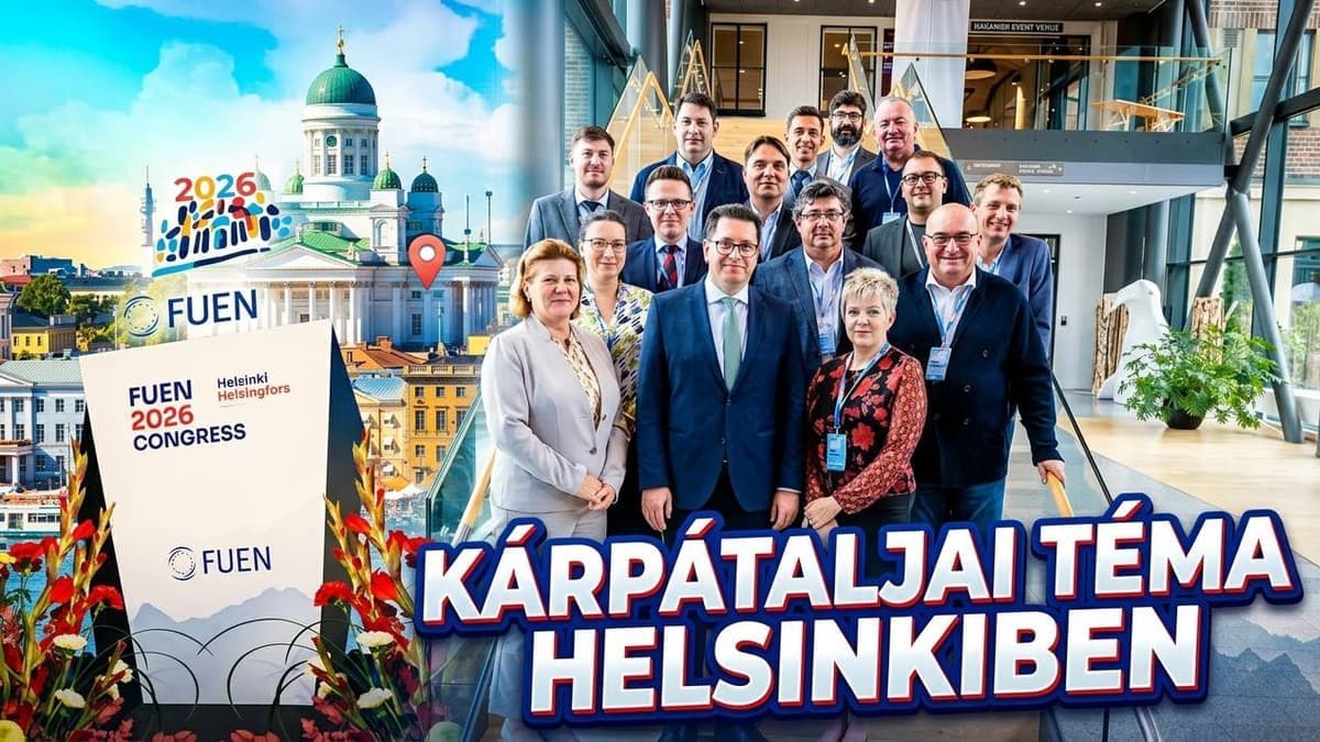 FUEN 70. kongresszusa: Együtt állnak ki a kárpátaljai magyarok jogaiért