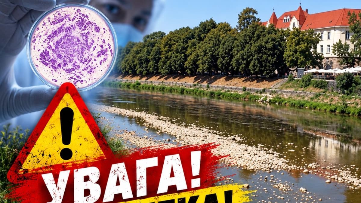 Komoly vízminőségi gondok az Ung folyón Ungváron