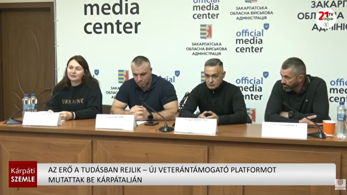 Új platform segíti a kárpátaljai katonák és veteránok támogatását