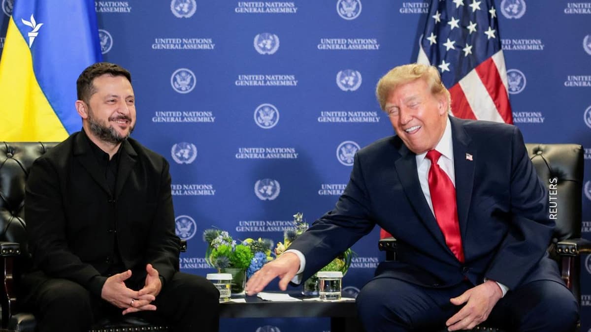 Zelenszkij és Trump New Yorkban az orosz–ukrán háború lehetséges lezárásáról egyeztetett