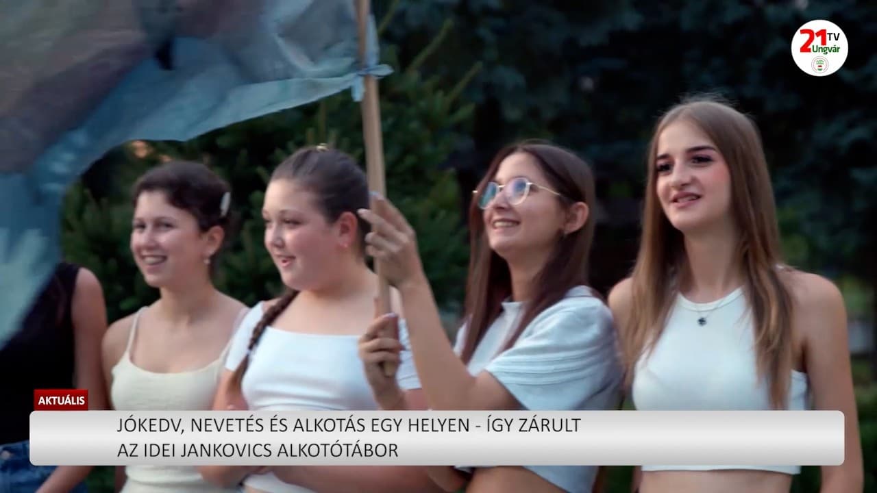 Vidám hangulat és kreatív alkotások a XVI. Jankovics Mária Alkotótáborban