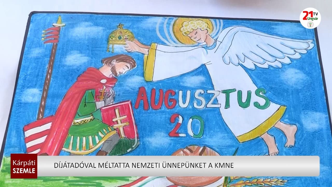 Kárpátaljai nagycsaládosok kreatív művekkel ünnepelték augusztus 20-át