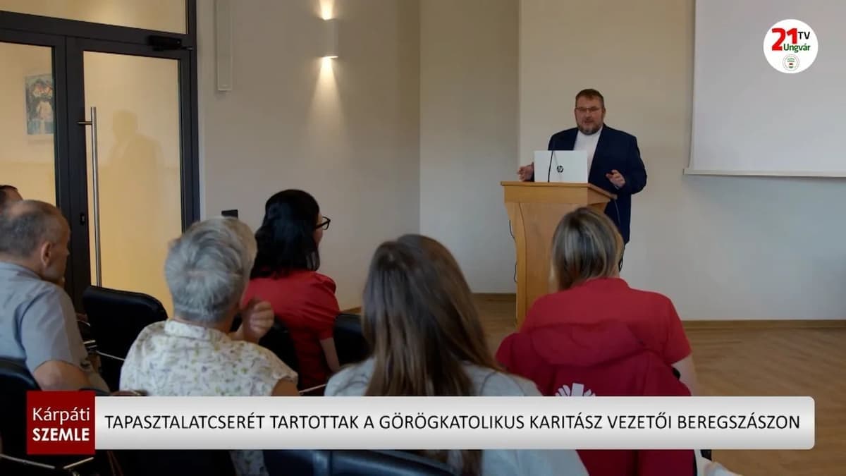 Karitász-vezetők szakmai találkozója Beregszászon a hatékonyabb szeretetszolgálatért
