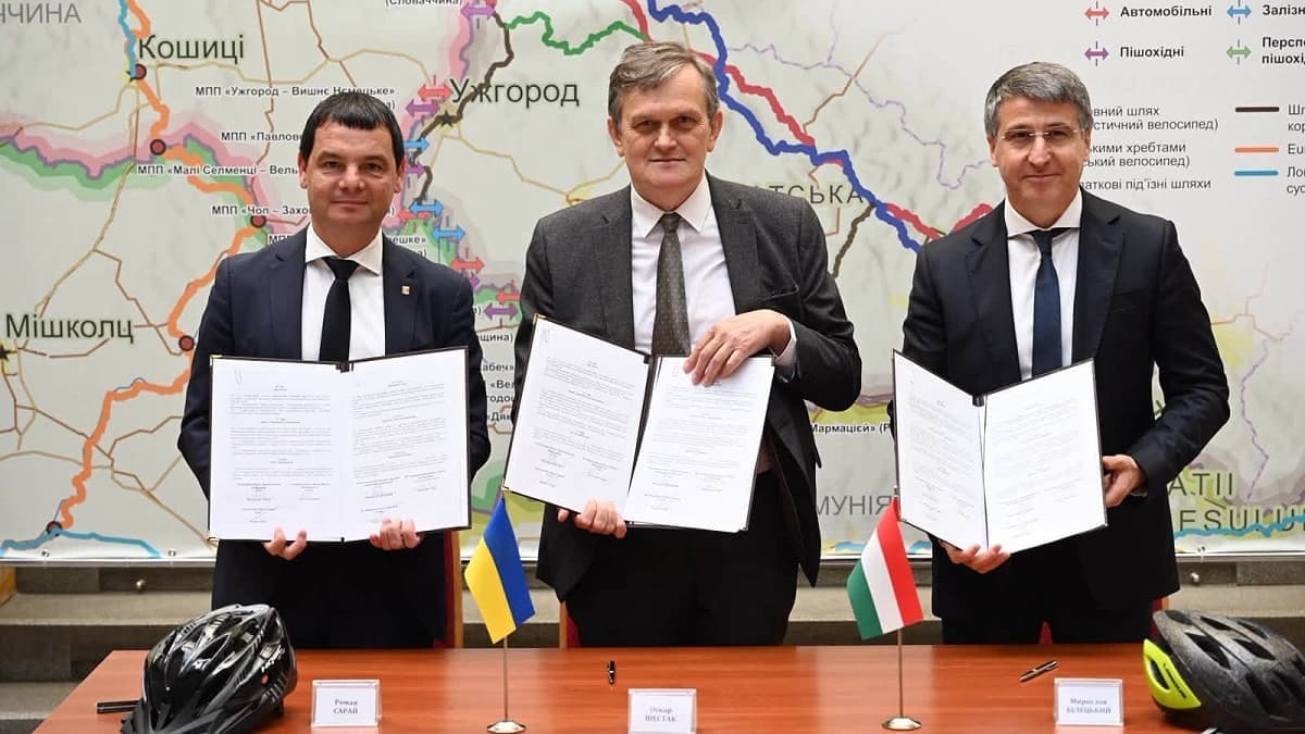 Nemzetközi kerékpárút-hálózat kiépítése indulhat Kárpátalján