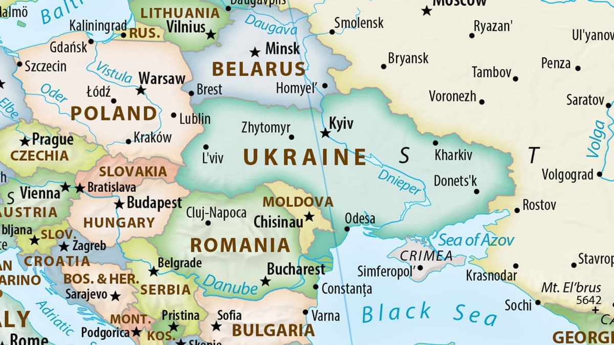 Ukrajna tiltakozik az ENSZ új világtérképe miatt a Krím megjelenítése miatt