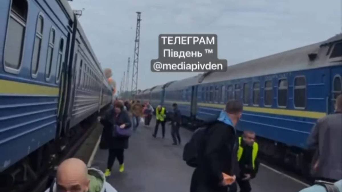 Orosz támadás érte a személyvonat mozdonyát a lengyel határ közelében