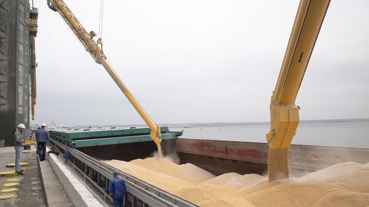 Az ukrán agrárexport jelentős mértékben visszaesett az orosz blokád miatt