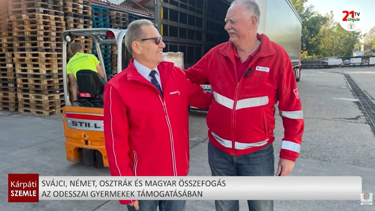 Nemzetközi segélyszállítmány indul Odessza gyermekeiért