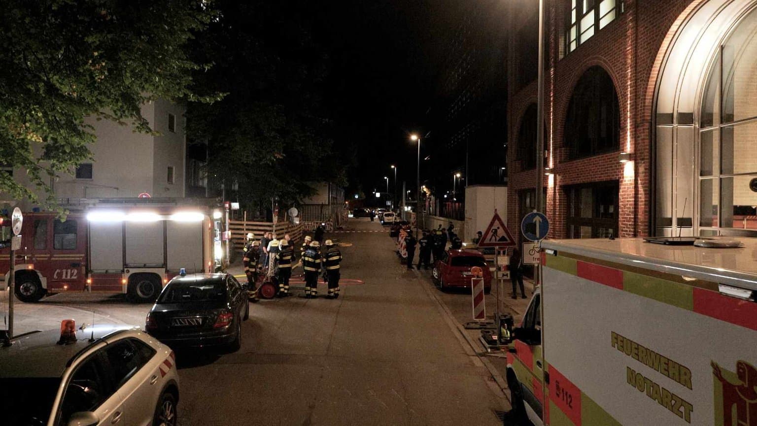 Gyújtópalackos támadás egy müncheni építkezésen, gyanúsítottak elfogva